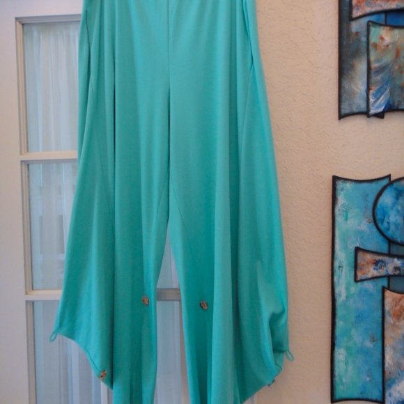 Aqua Pants with Style! - Picture 5 of 15